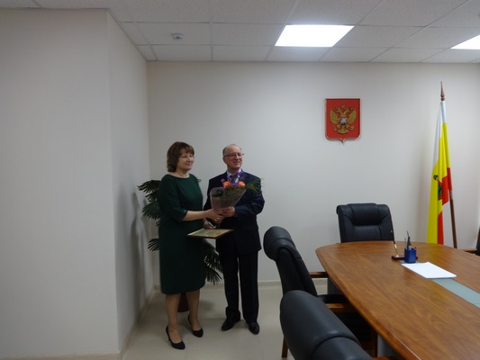 Сотруднику Контрольно-счетной палаты Рязанской области объявлена Благодарность Губернатора Рязанской области.