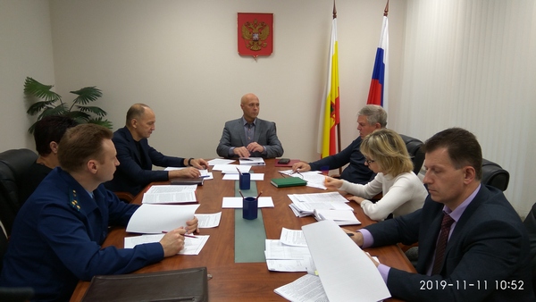 11 ноября 2019 года состоялось очередное заседание коллегии Контрольно-счетной палаты Рязанской области